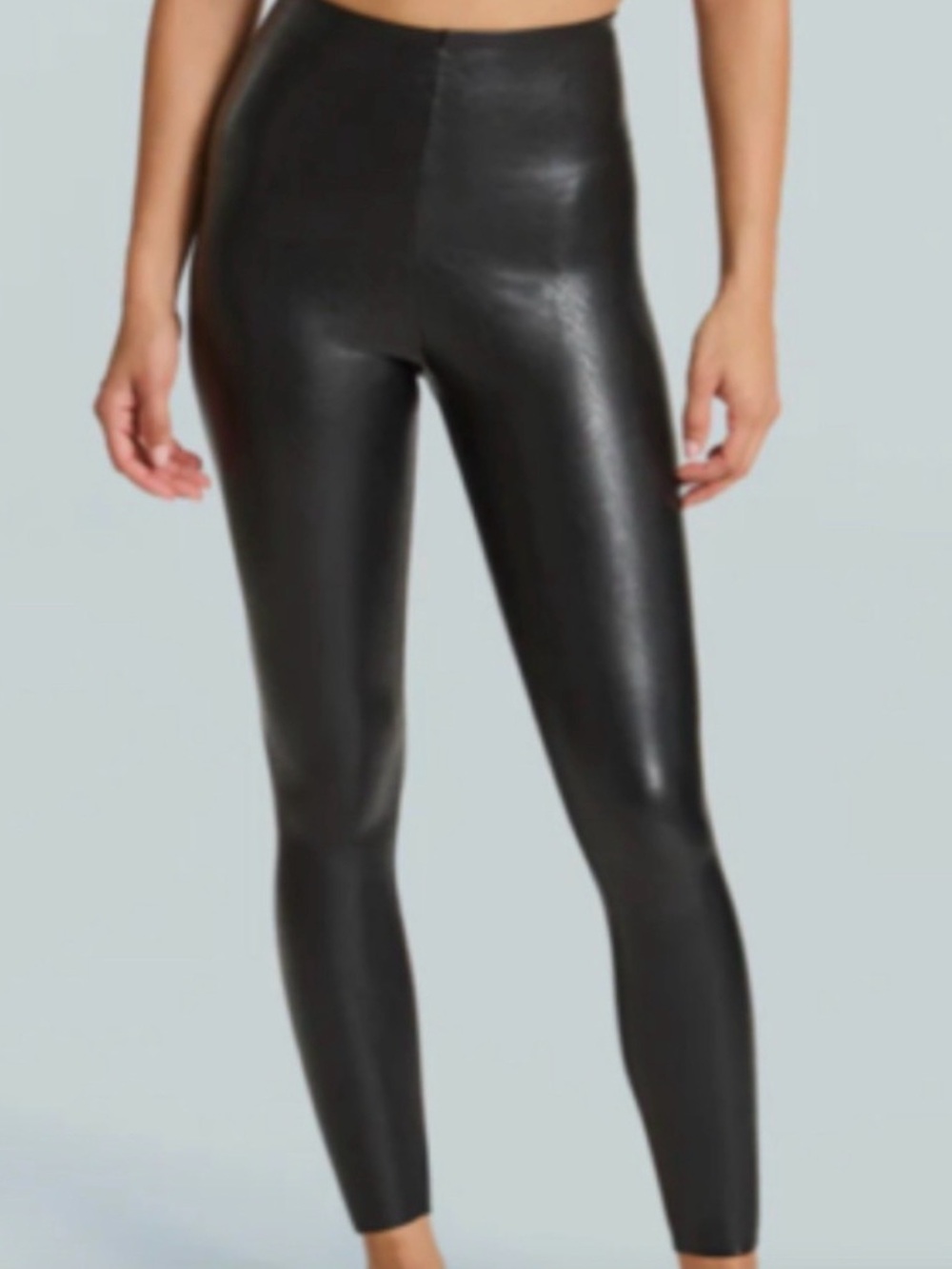 Commando Black Faux Leather Leggings